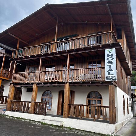 Hostal Vista Verde Mindo Bagian luar foto